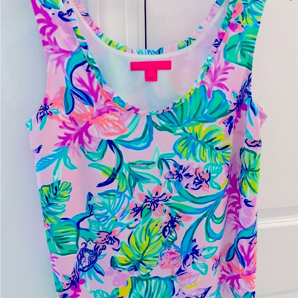 Lilly Pulitzer Dressy Silk-Like Tank